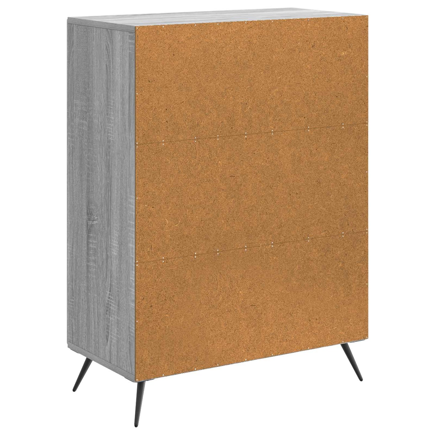 Sideboard Grey Sonoma 66 x 34.5 x 90 cm Engineered Wood