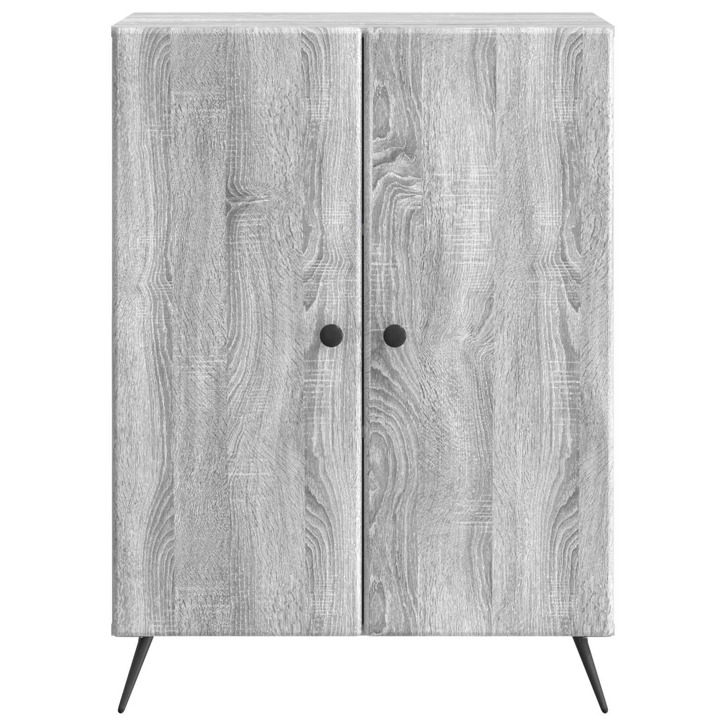 Sideboard Grey Sonoma 66 x 34.5 x 90 cm Engineered Wood