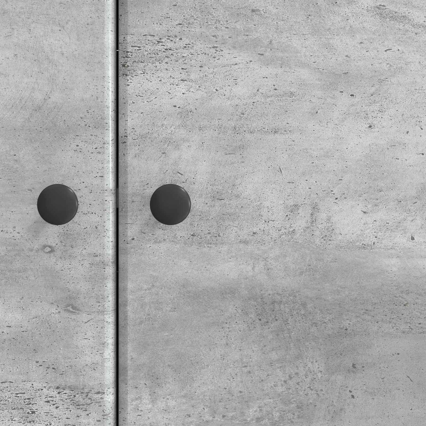 Sideboard Concrete Grey 89 x 34.5 x 80 cm Engineered Wood
