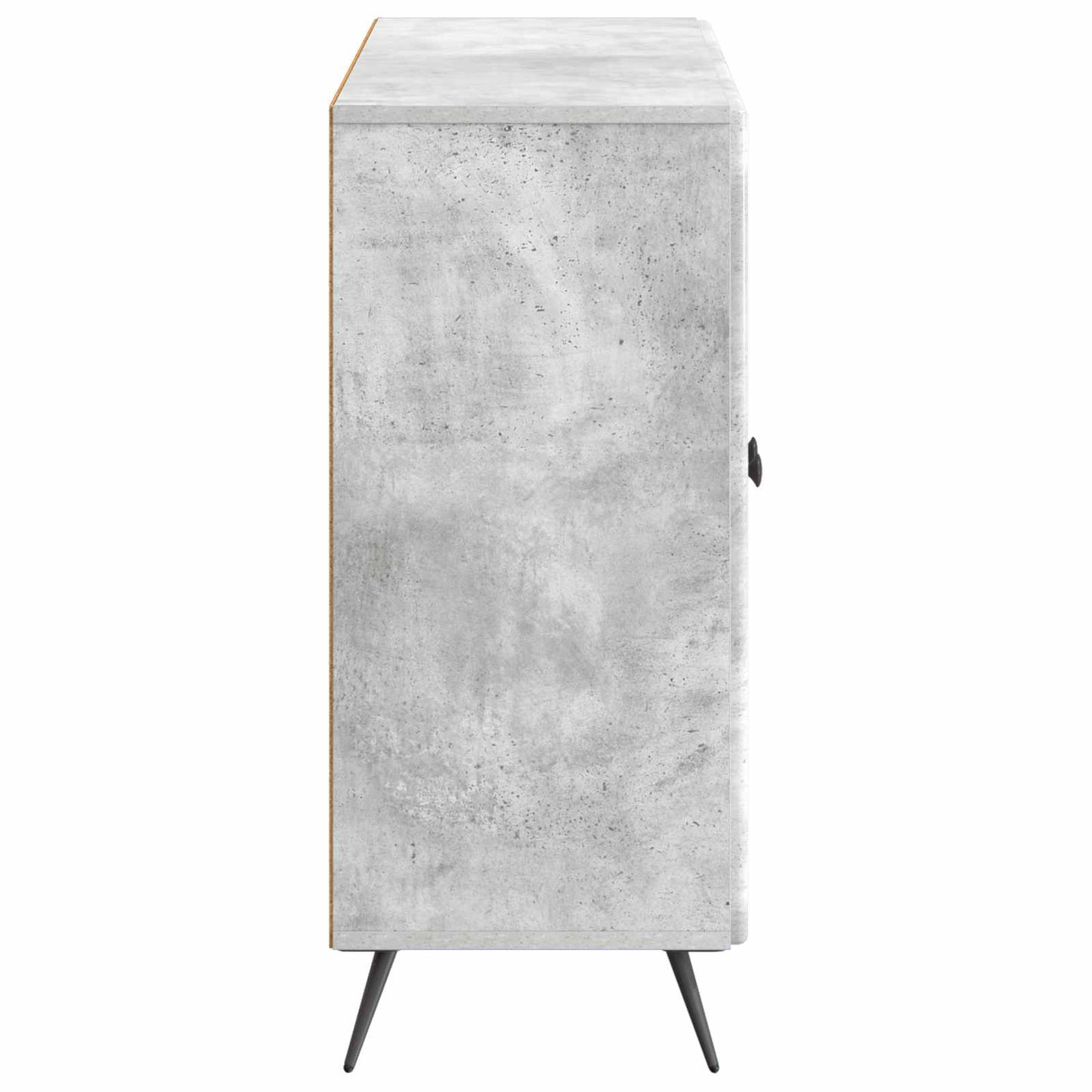 Sideboard Concrete Grey 89 x 34.5 x 80 cm Engineered Wood