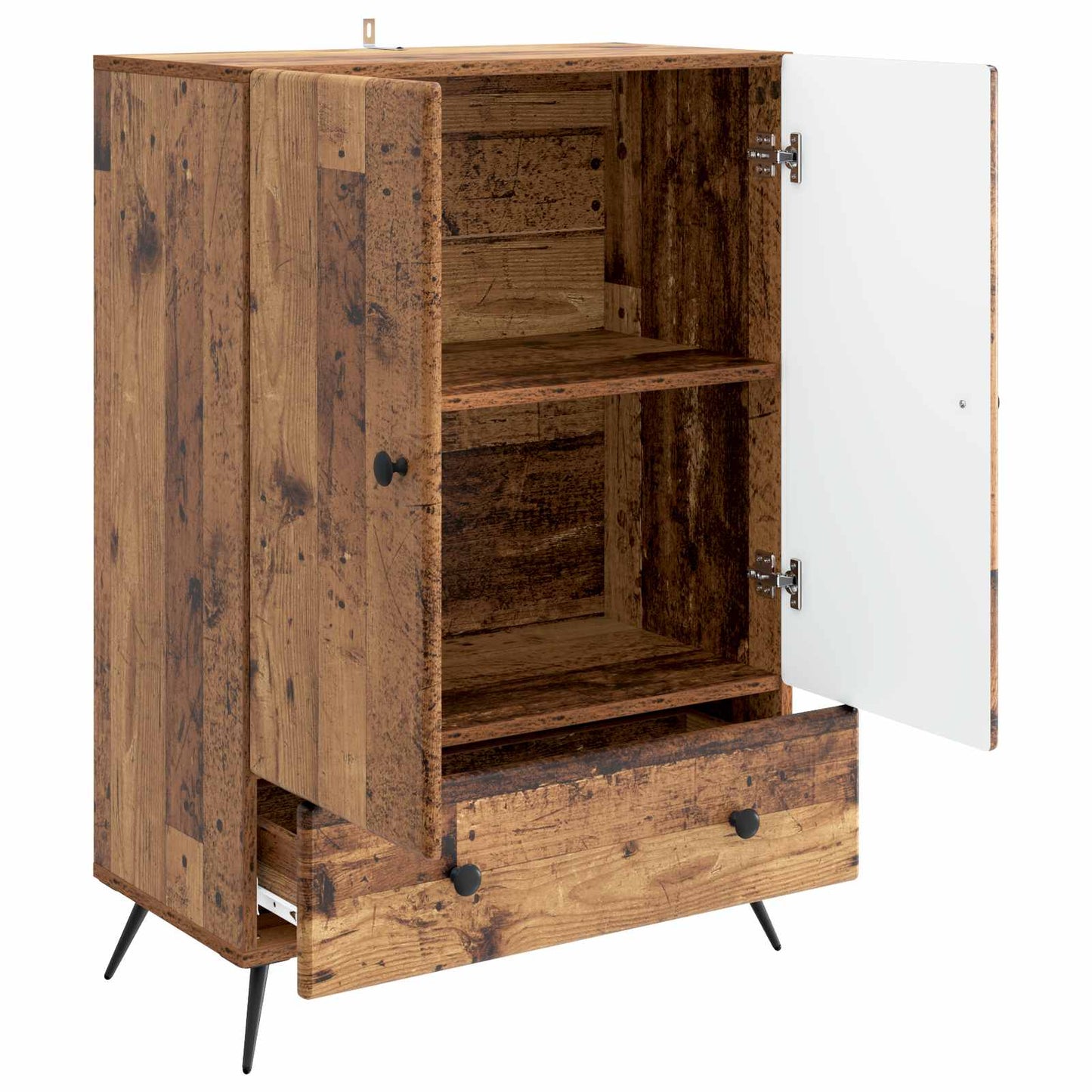 Sideboard Old Wood 66 x 34.5 x 95 cm Engineered Wood