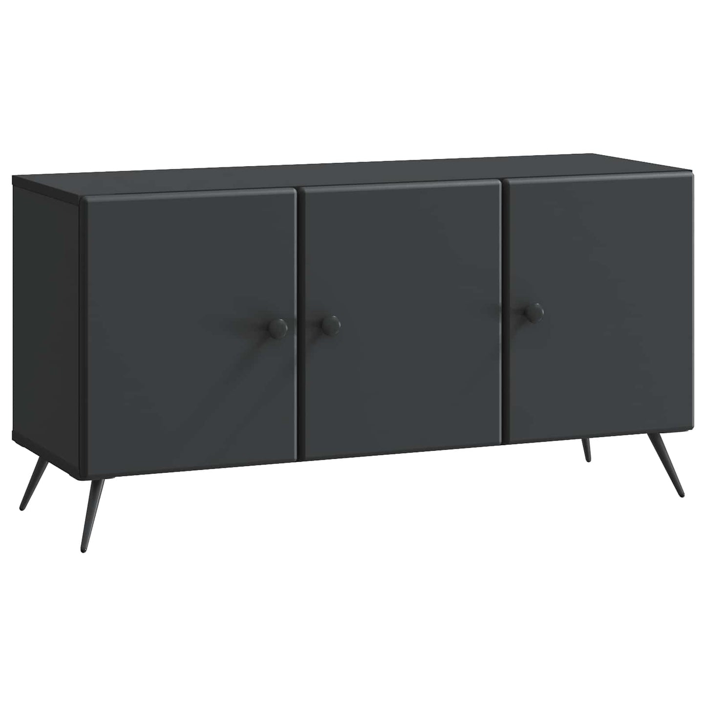 TV Cabinet Black 99 x 34.5 x 50 cm Engineered Wood