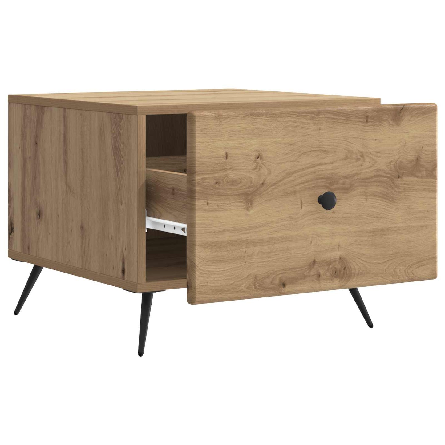 Coffee Table Artisan Oak 49 x 50 x 40 cm Engineered Wood