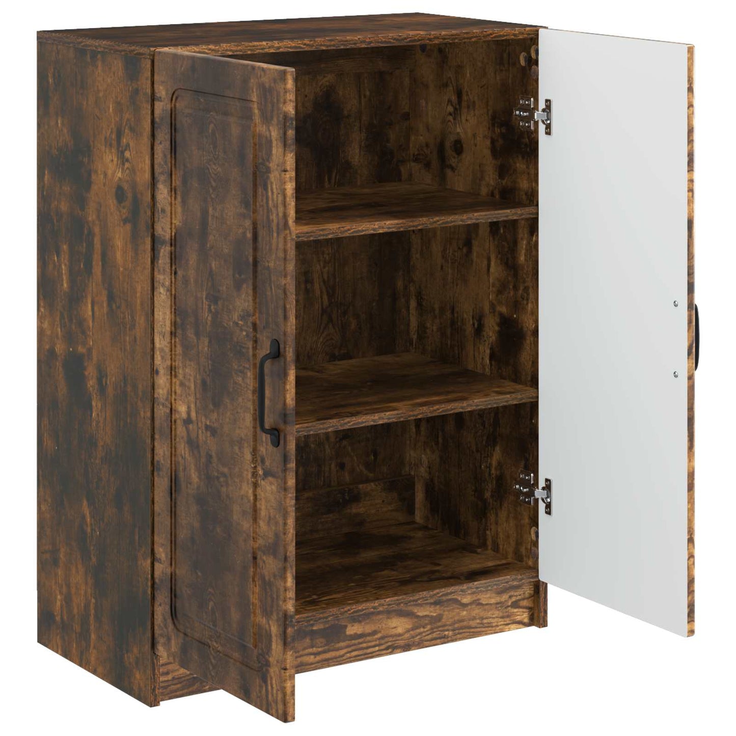 Sideboard Smoked Oak 66 x 34.5 x 87 cm Engineered Wood