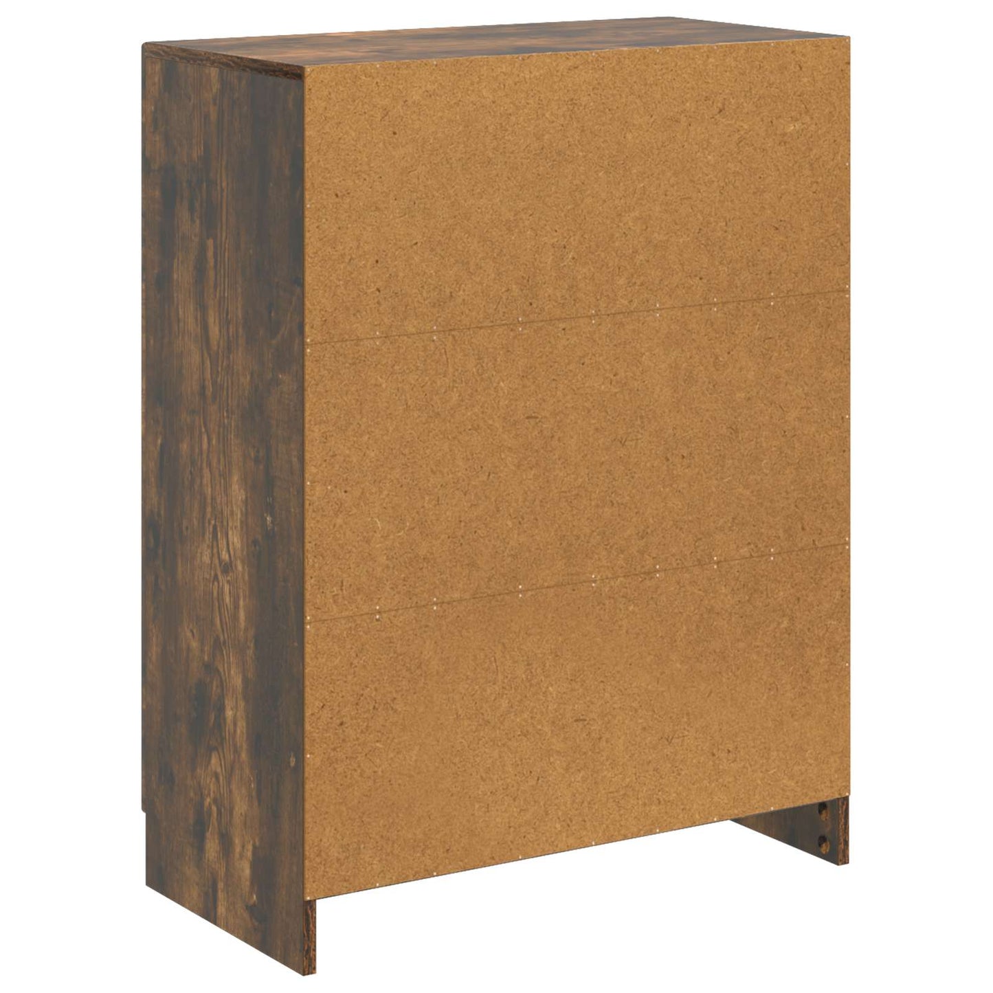 Sideboard Smoked Oak 66 x 34.5 x 87 cm Engineered Wood