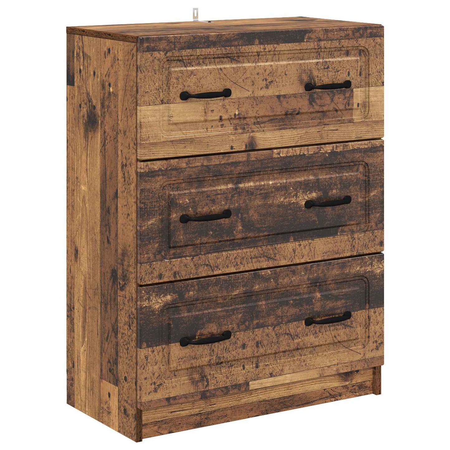 Drawer Cabinet Old Wood 66 x 34.5 x 87 cm Engineered Wood