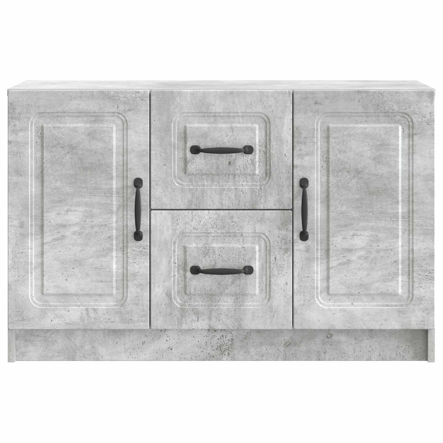 Sideboard Concrete Grey 89 x 34.5 x 57 cm Engineered Wood