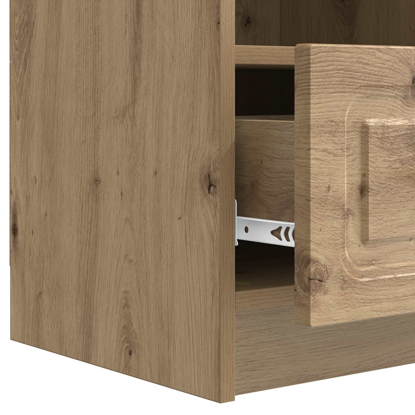 TV Cabinet 102 x 34.5 x 47 cm Artisan Oak Engineered Wood