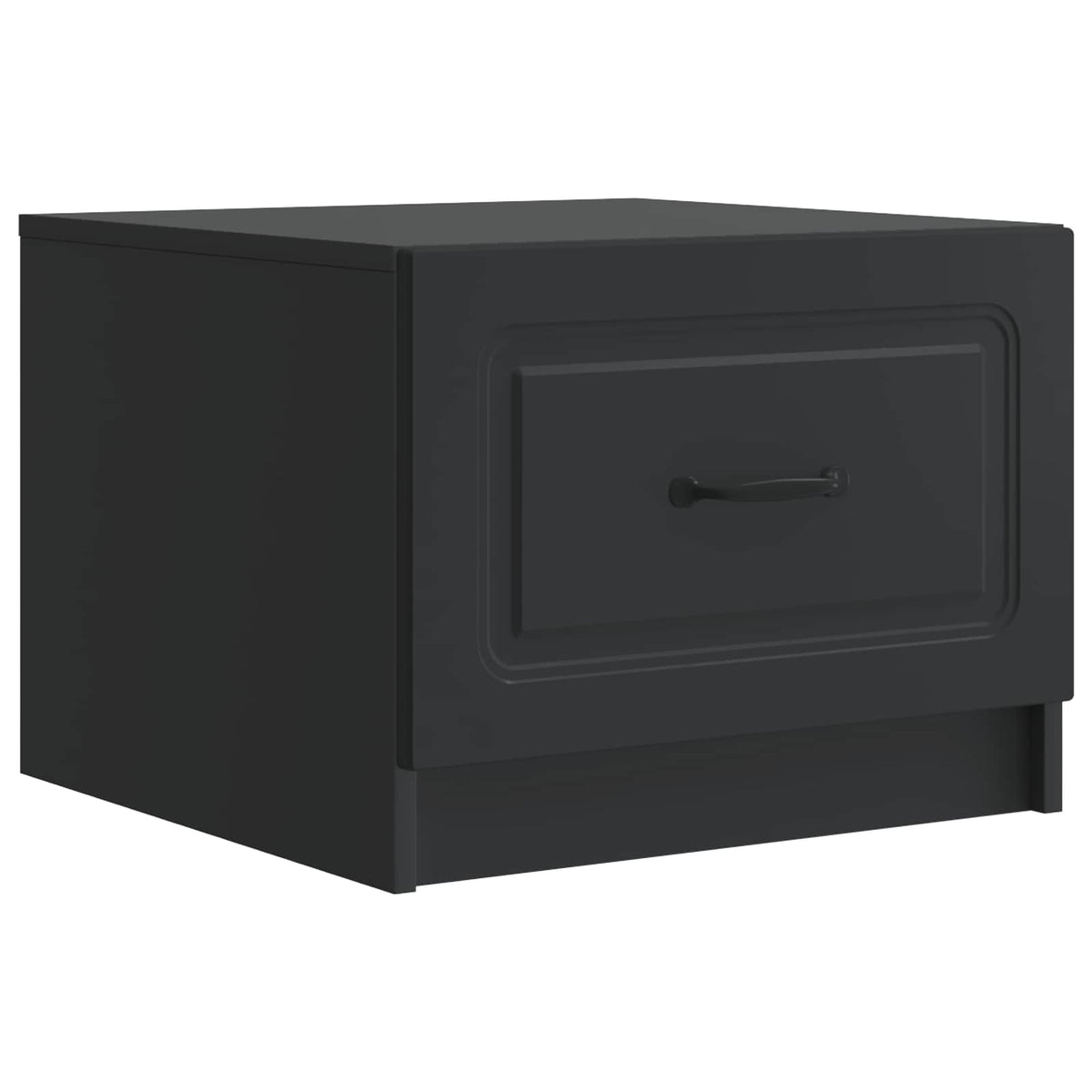 Coffee Table Black 49 x 50 x 37 cm Engineered Wood