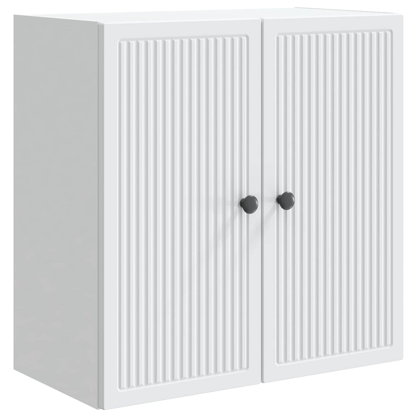 Wall-Mounted Cabinet White 59 x 31 x 60 cm Engineered Wood