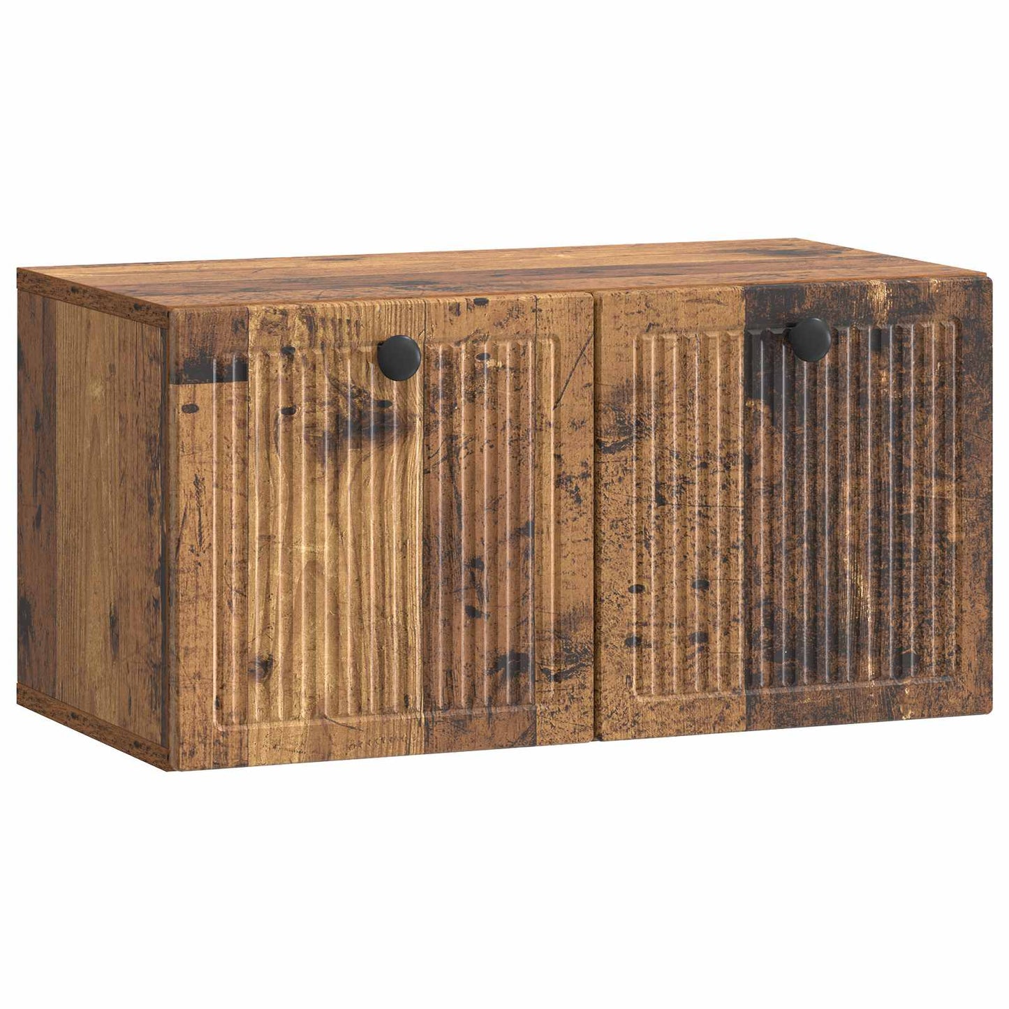 Wall-Mounted TV Cabinet Wall-mounted Old Wood 59.5 x 31 x 30 cm