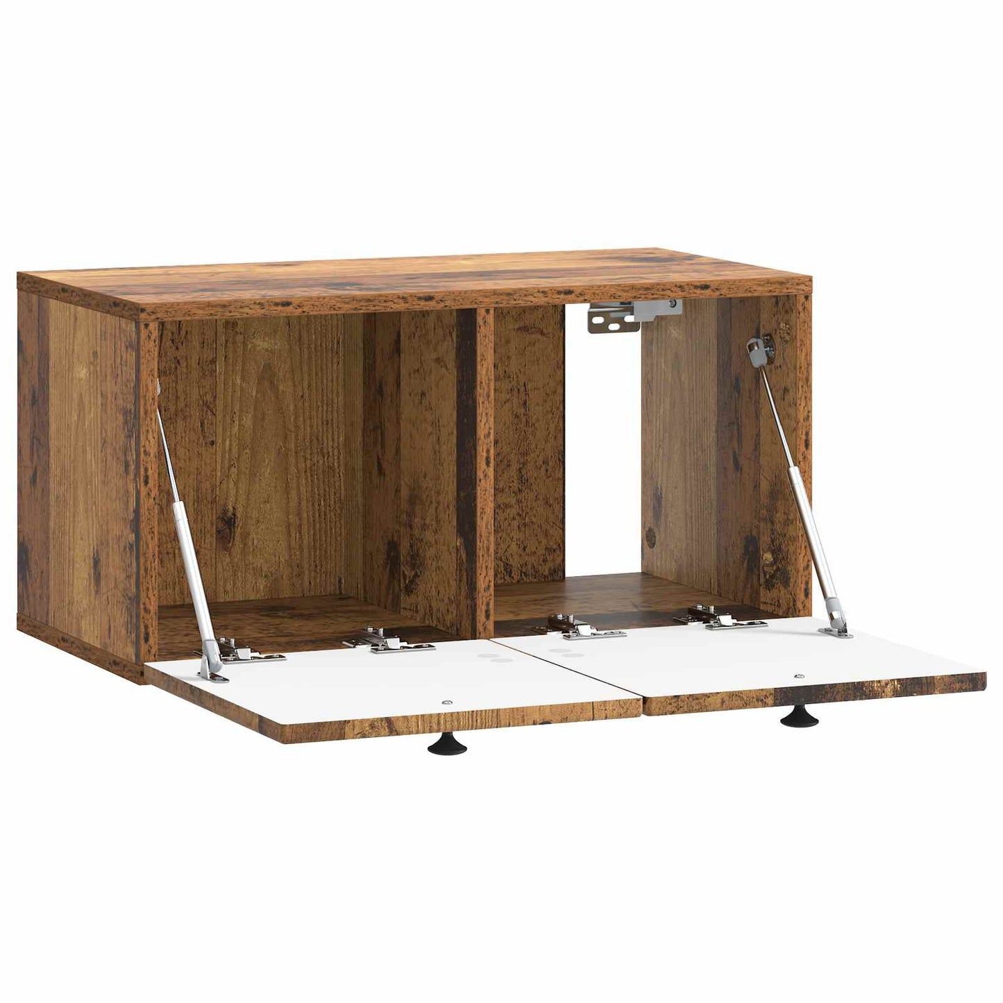 Wall-Mounted TV Cabinet Wall-mounted Old Wood 59.5 x 31 x 30 cm