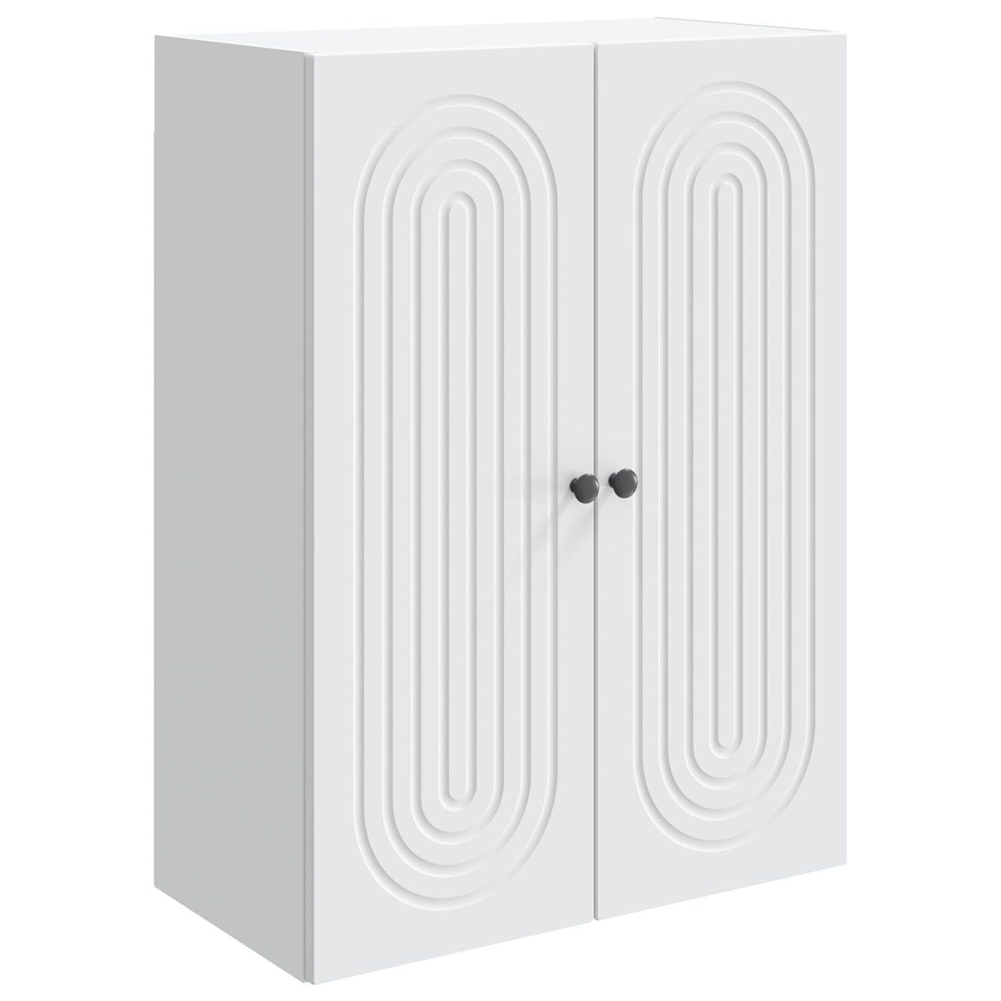 Wall-Mounted Cabinet White 66 x 34.5 x 90 cm Engineered Wood