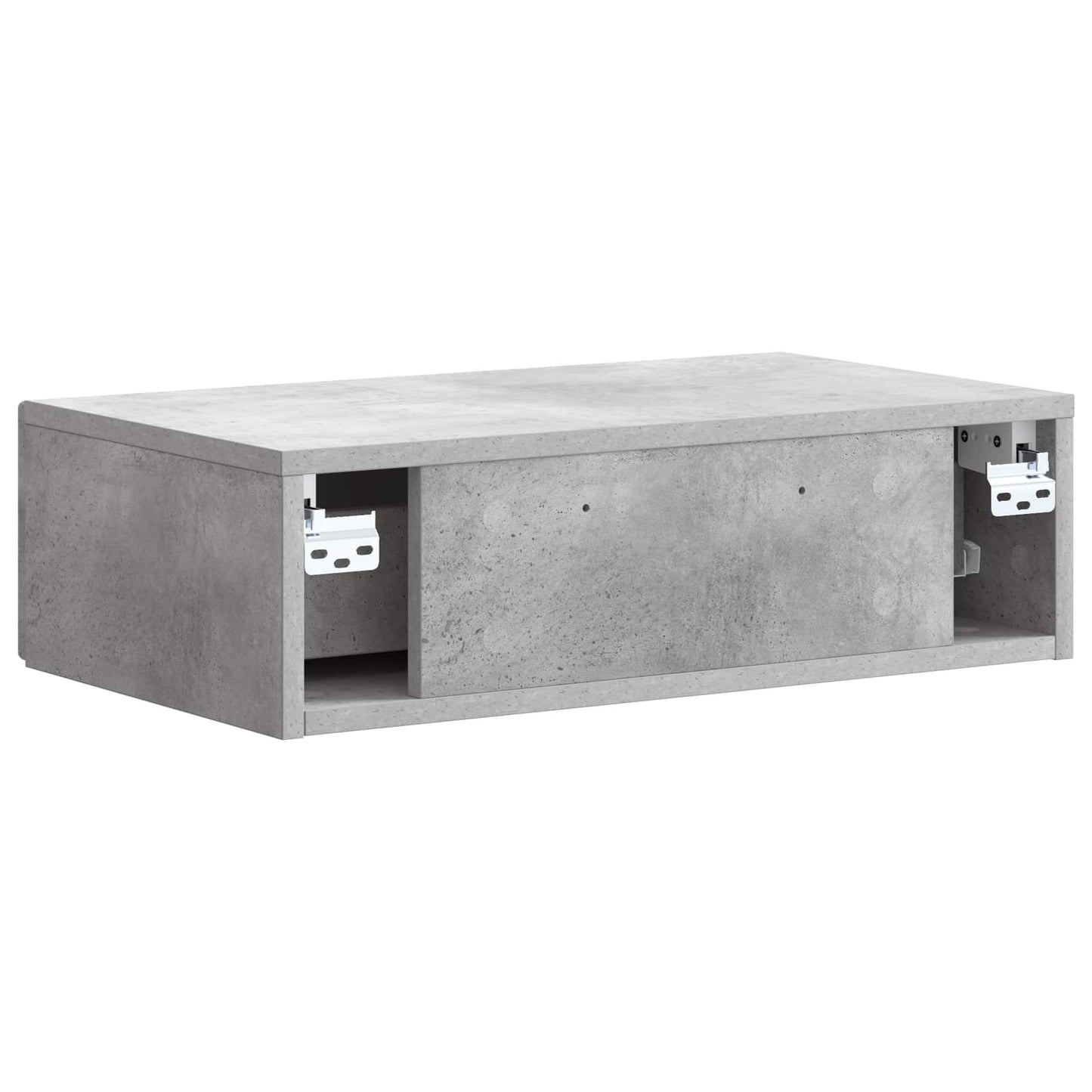 Wall-Mounted Side Table 59 x 34.5 x 17 cm Engineered Wood