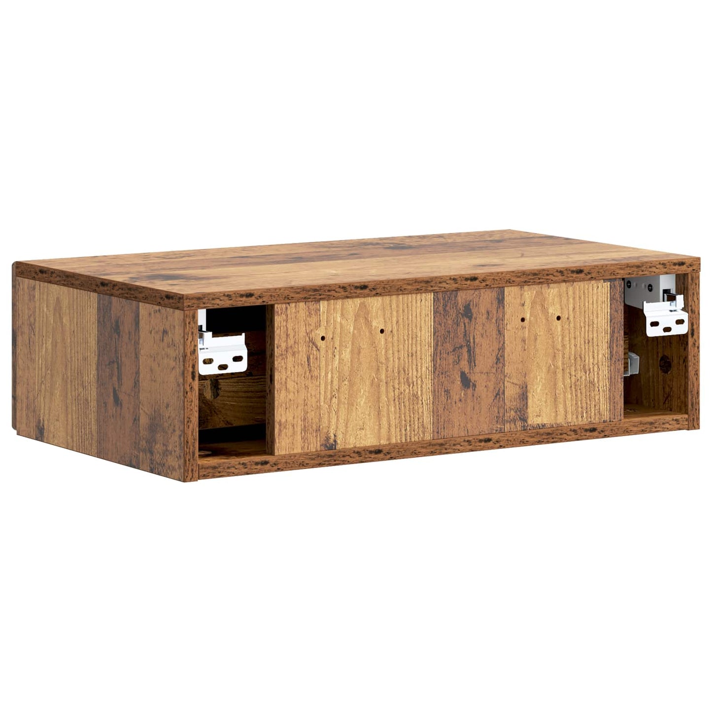 Wall-Mounted Side Table 59 x 34.5 x 17 cm Engineered Wood
