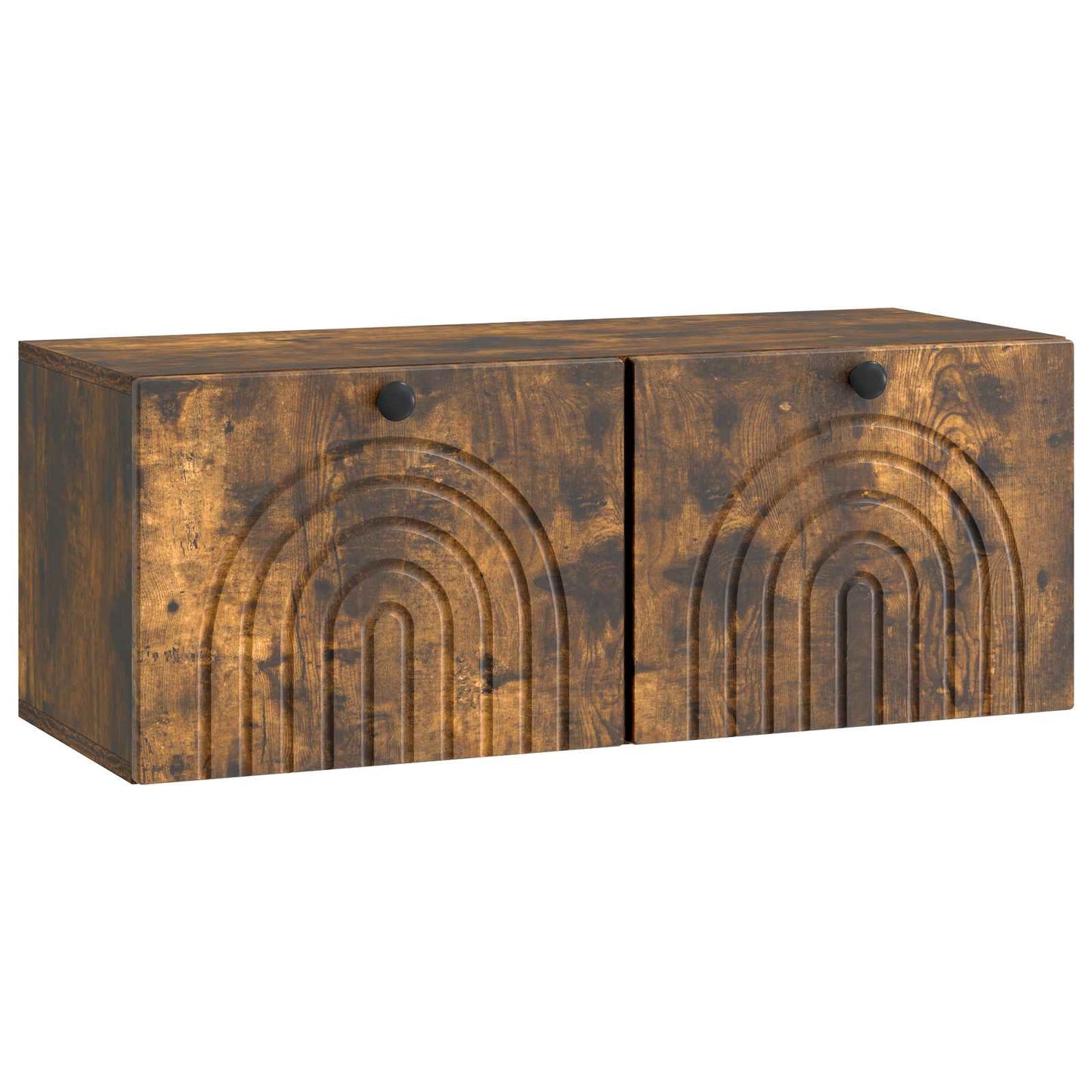 Wall-Mounted TV Cabinet Smoked Oak 78.5 x 31 x 30 cm