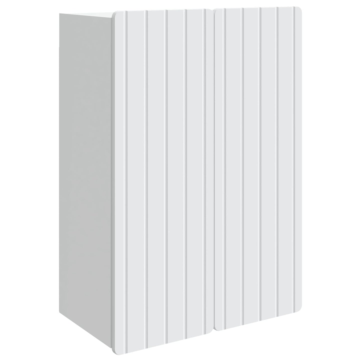 Wall-Mounted Cabinet White 66 x 34.5 x 92 cm Engineered Wood