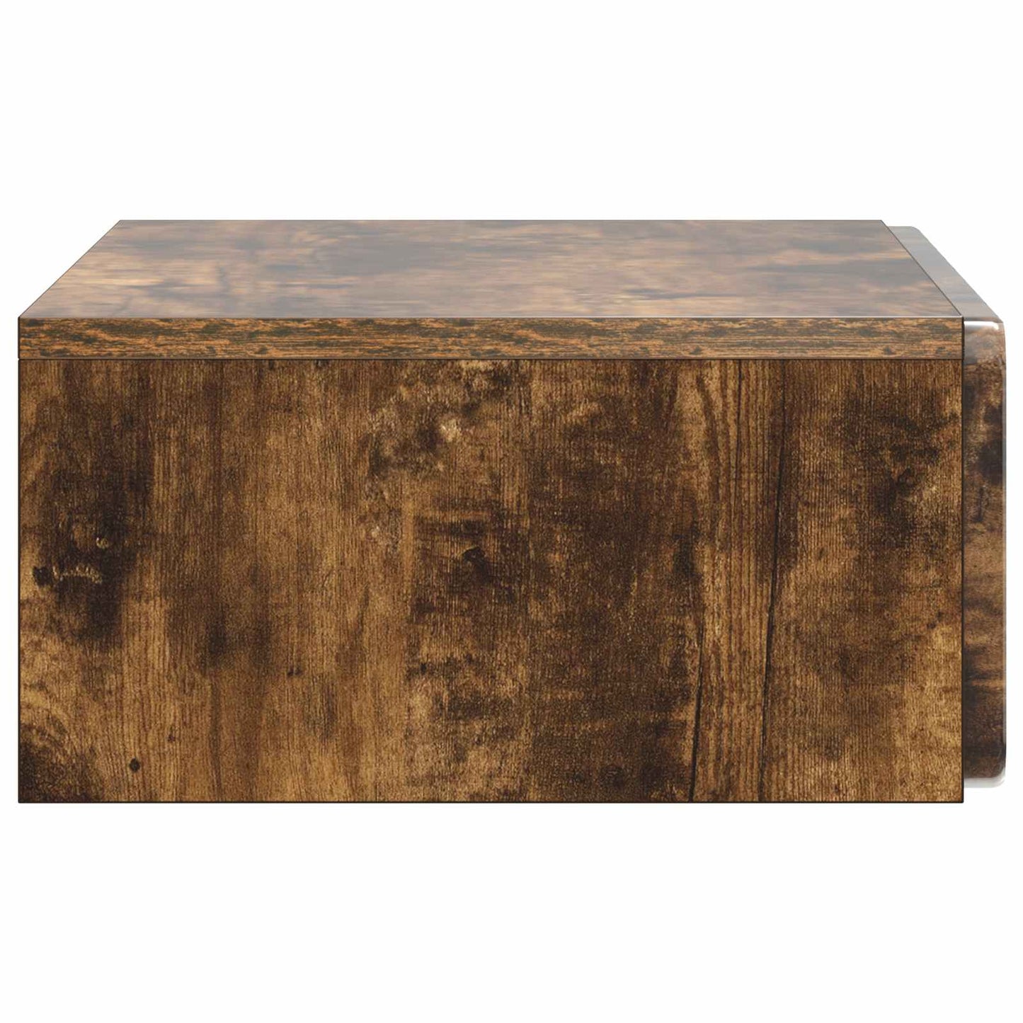 Wall-Mounted Side Table Smoked Oak 59 x 34.5 x 17 cm