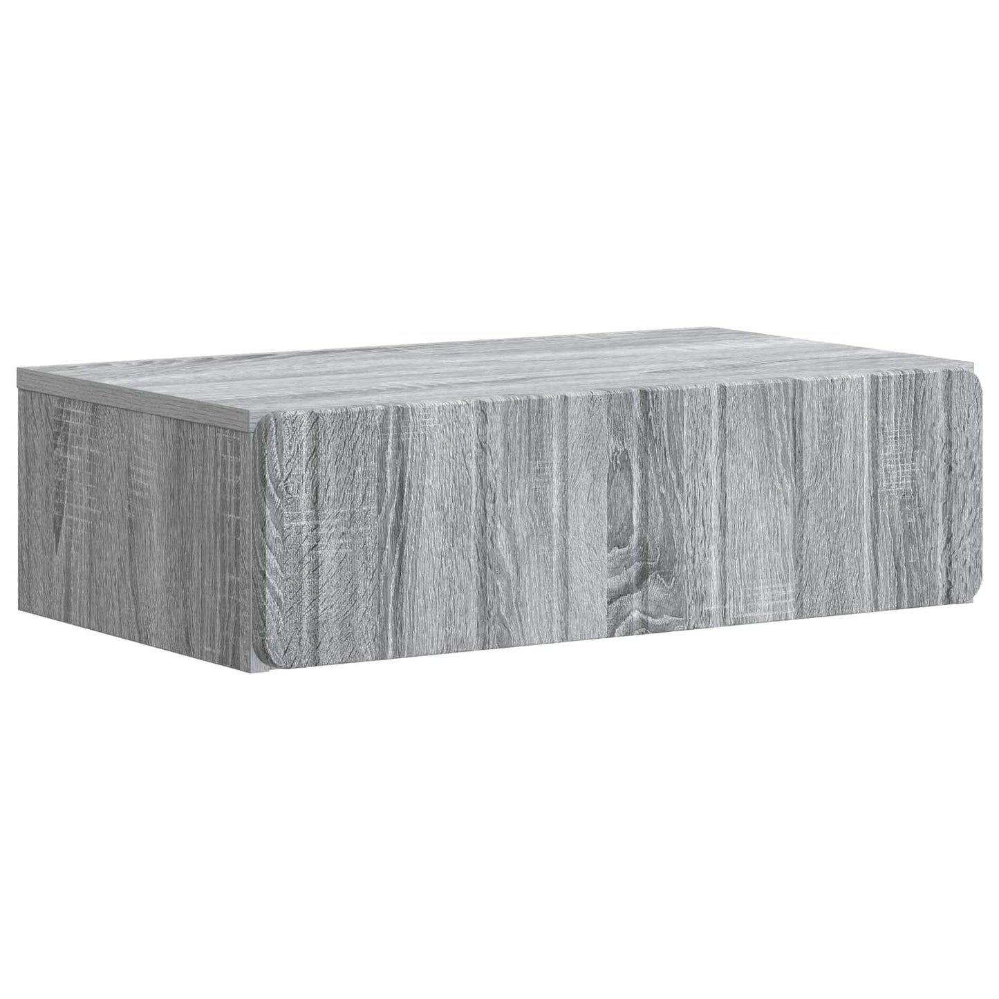 Wall-Mounted Side Table Grey Sonoma 59 x 34.5 x 17 cm