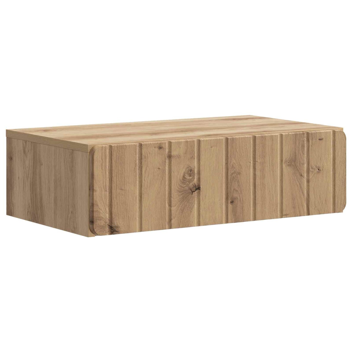 Wall-Mounted Side Table 59 x 34.5 x 17 cm Engineered Wood