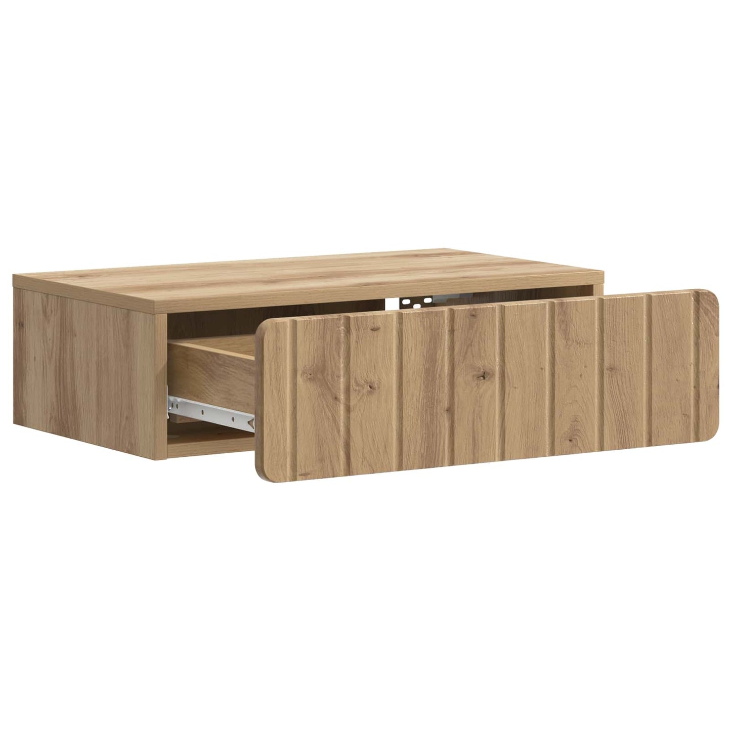 Wall-Mounted Side Table 59 x 34.5 x 17 cm Engineered Wood