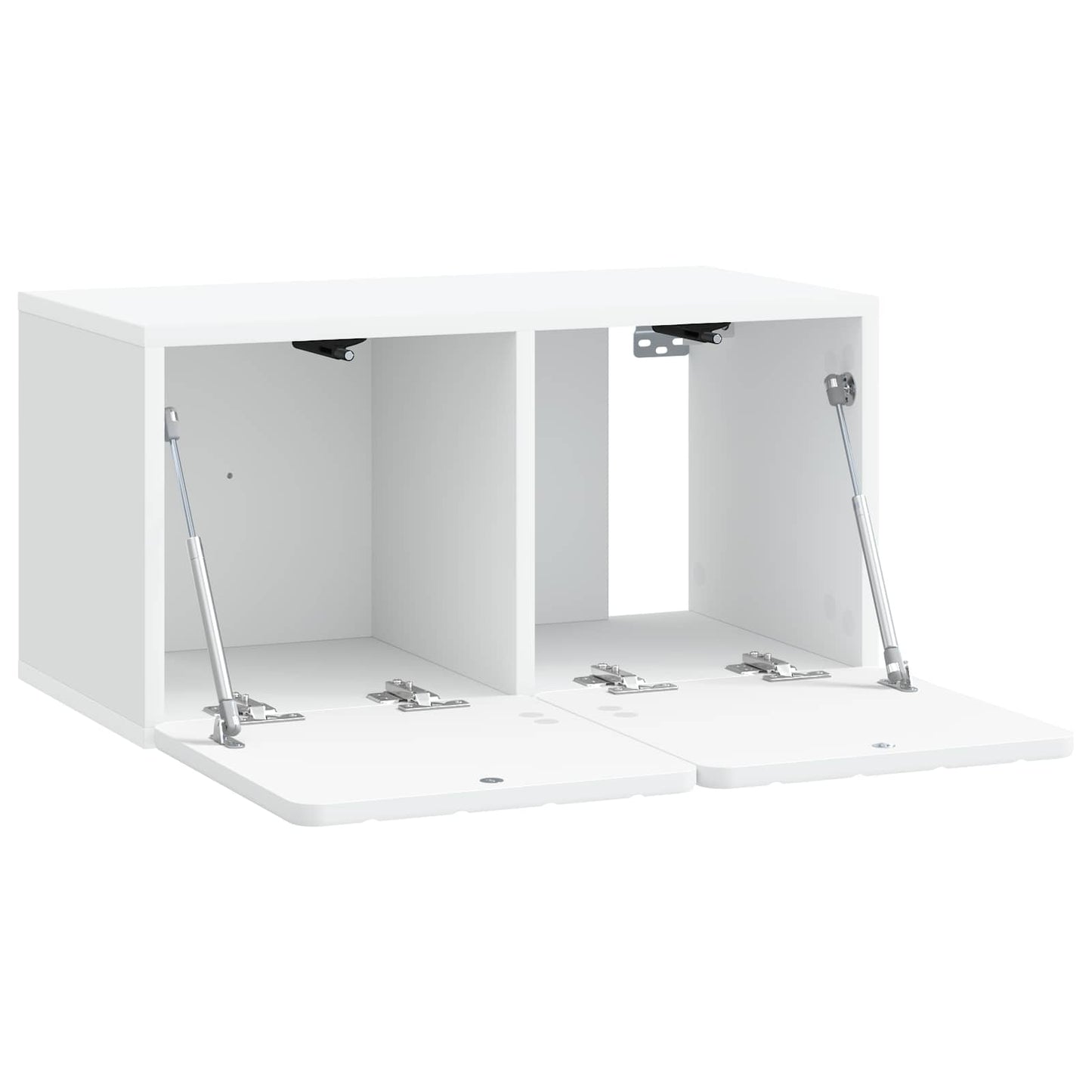 Wall-Mounted TV Cabinet 59.5 x 31 x 30 cm White Engineered Wood