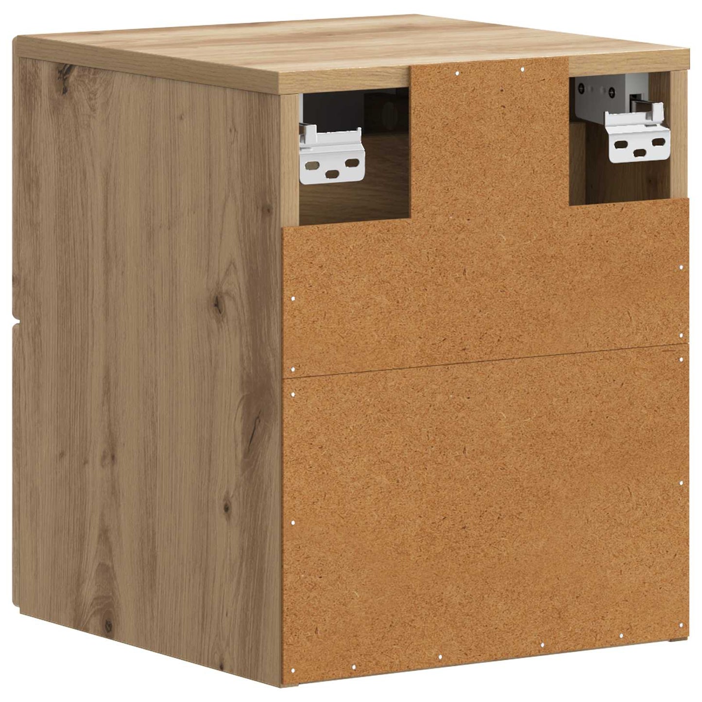 Wall-Mounted Bedside Cabinet Artisan Oak 34.5 x 33 x 40 cm