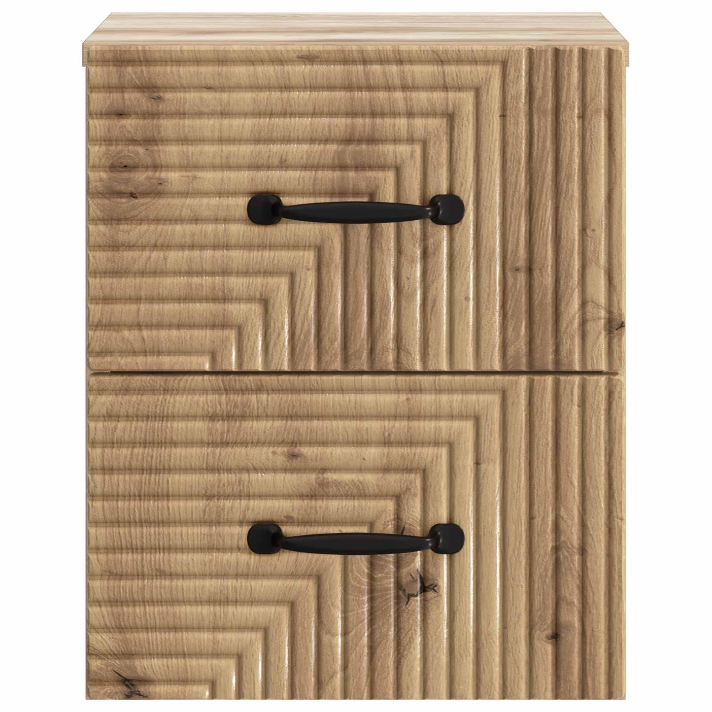 Wall-Mounted Bedside Cabinet Artisan Oak 34.5 x 33 x 40 cm