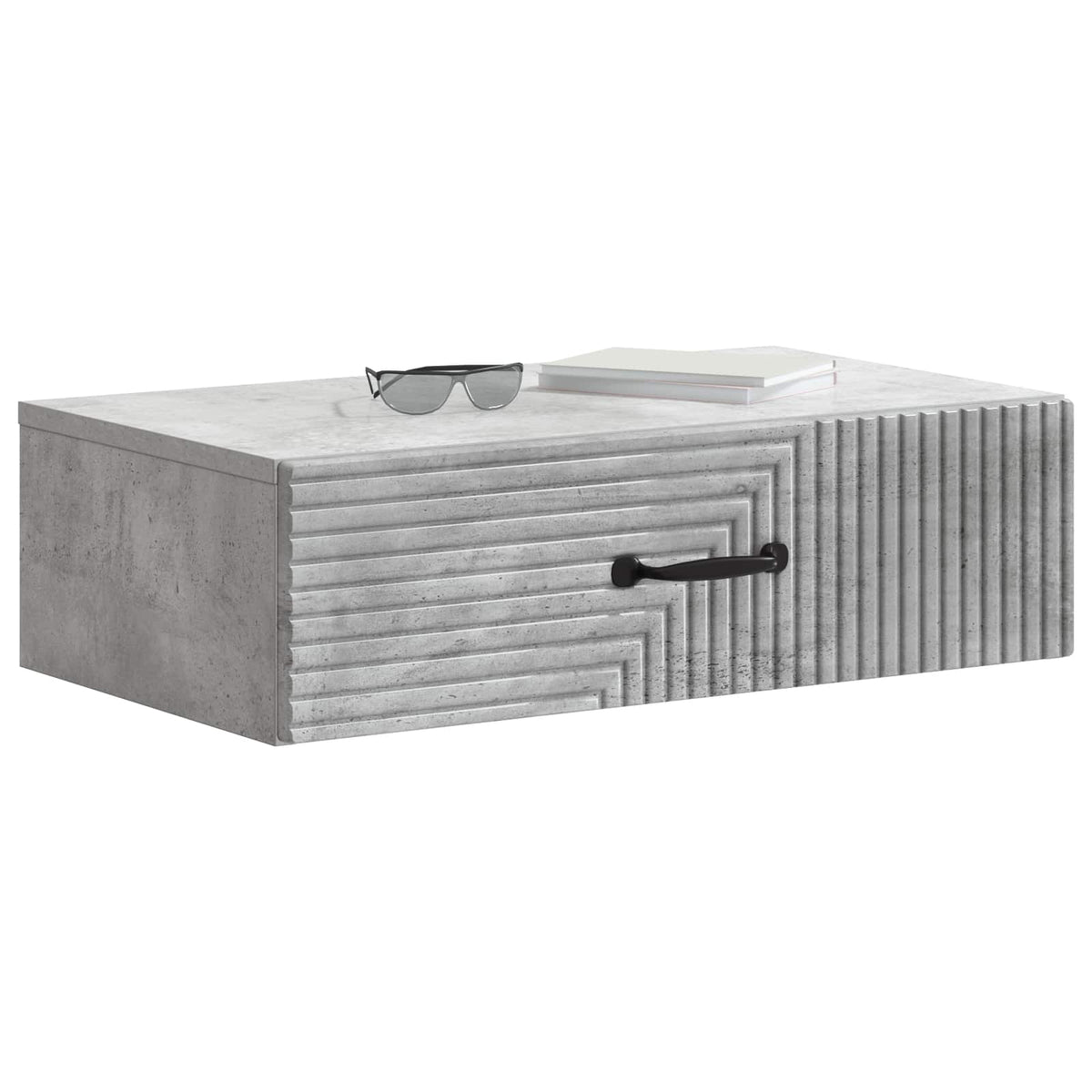 Wall-Mounted Side Table 59 x 34.5 x 17 cm Engineered Wood