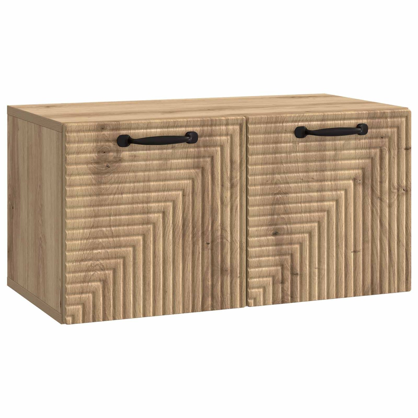 Wall-Mounted TV Cabinet 59.5 x 31 x 30 cm Artisan Oak
