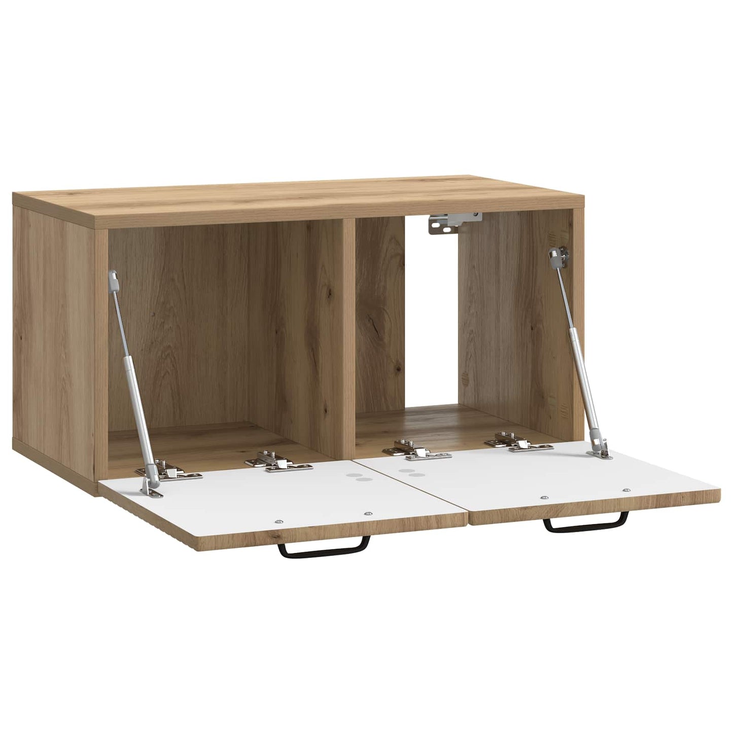 Wall-Mounted TV Cabinet 59.5 x 31 x 30 cm Artisan Oak