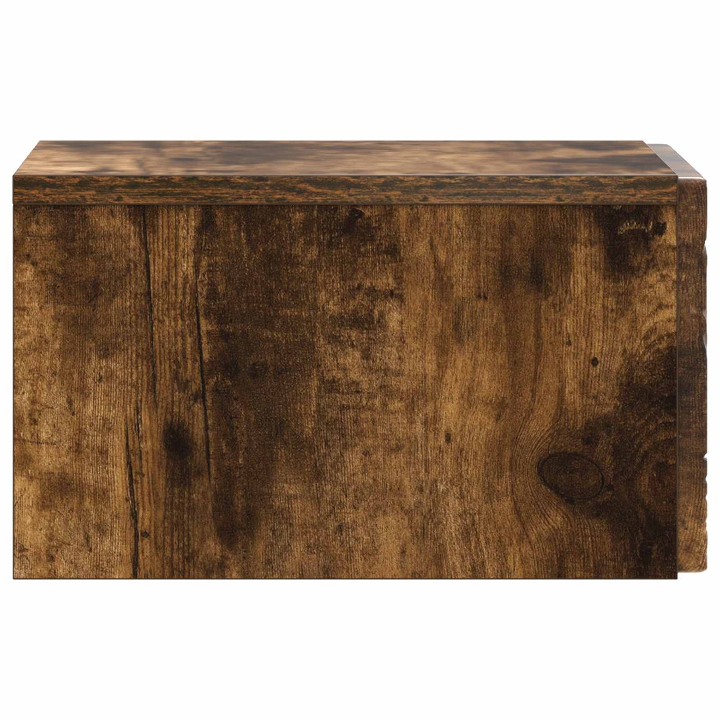 Wall-Mounted Side Table 2 pcs Smoked Oak 34.5 x 33 x 20 cm