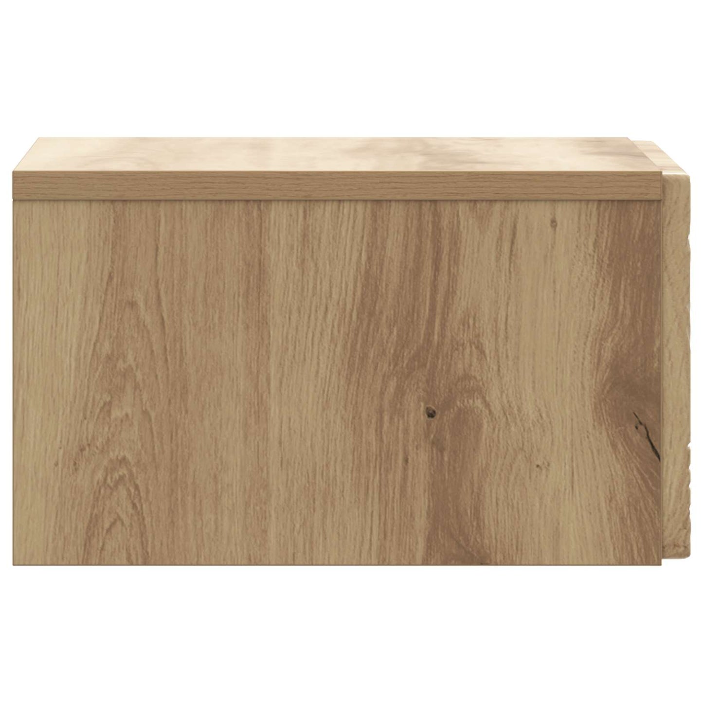 Wall-Mounted Bedside Cabinet 2 pcs Artisan Oak