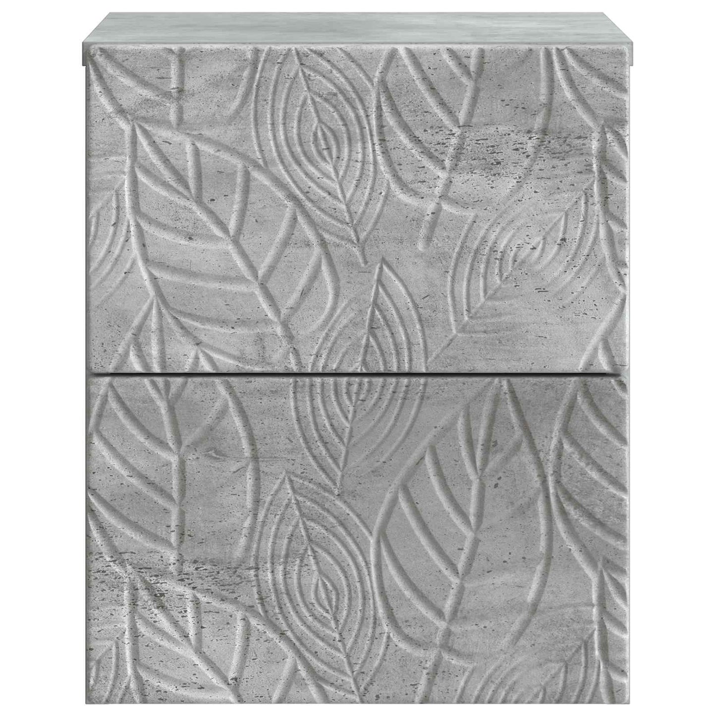 Wall-Mounted Bedside Cabinet Concrete Grey 34.5 x 33 x 40 cm
