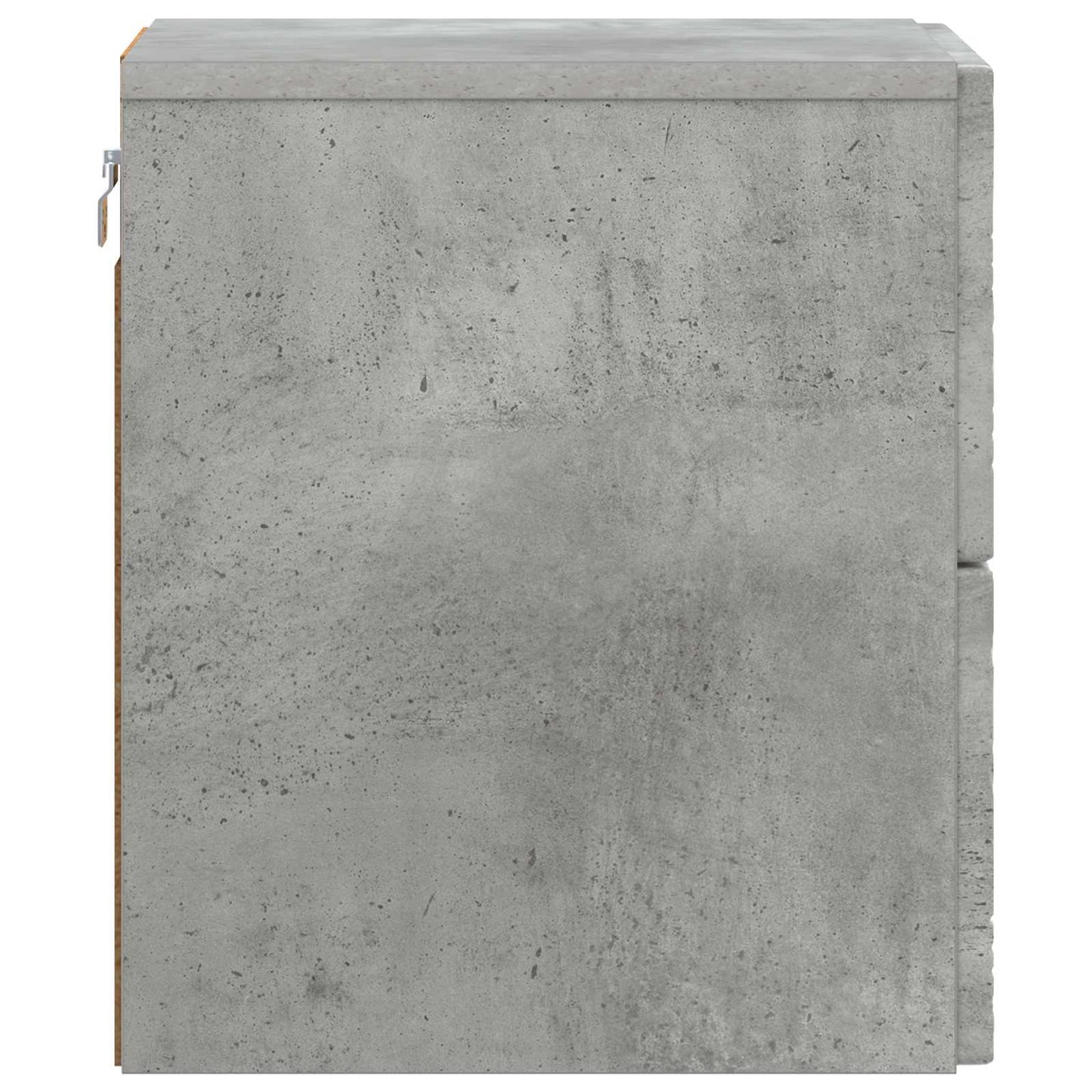 Wall-Mounted Bedside Cabinet Concrete Grey 34.5 x 33 x 40 cm