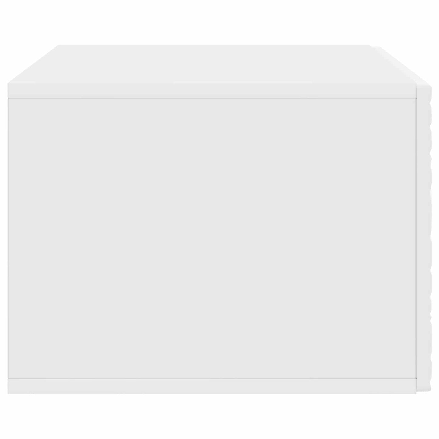 Wall-Mounted TV Cabinet 78.5 x 31 cm White Engineered Wood
