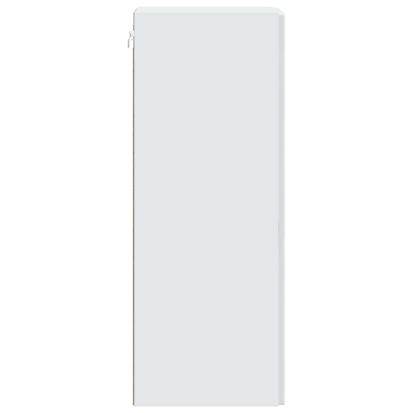 Wall-Mounted Cabinet White 33 x 34.5 x 90 cm Engineered Wood