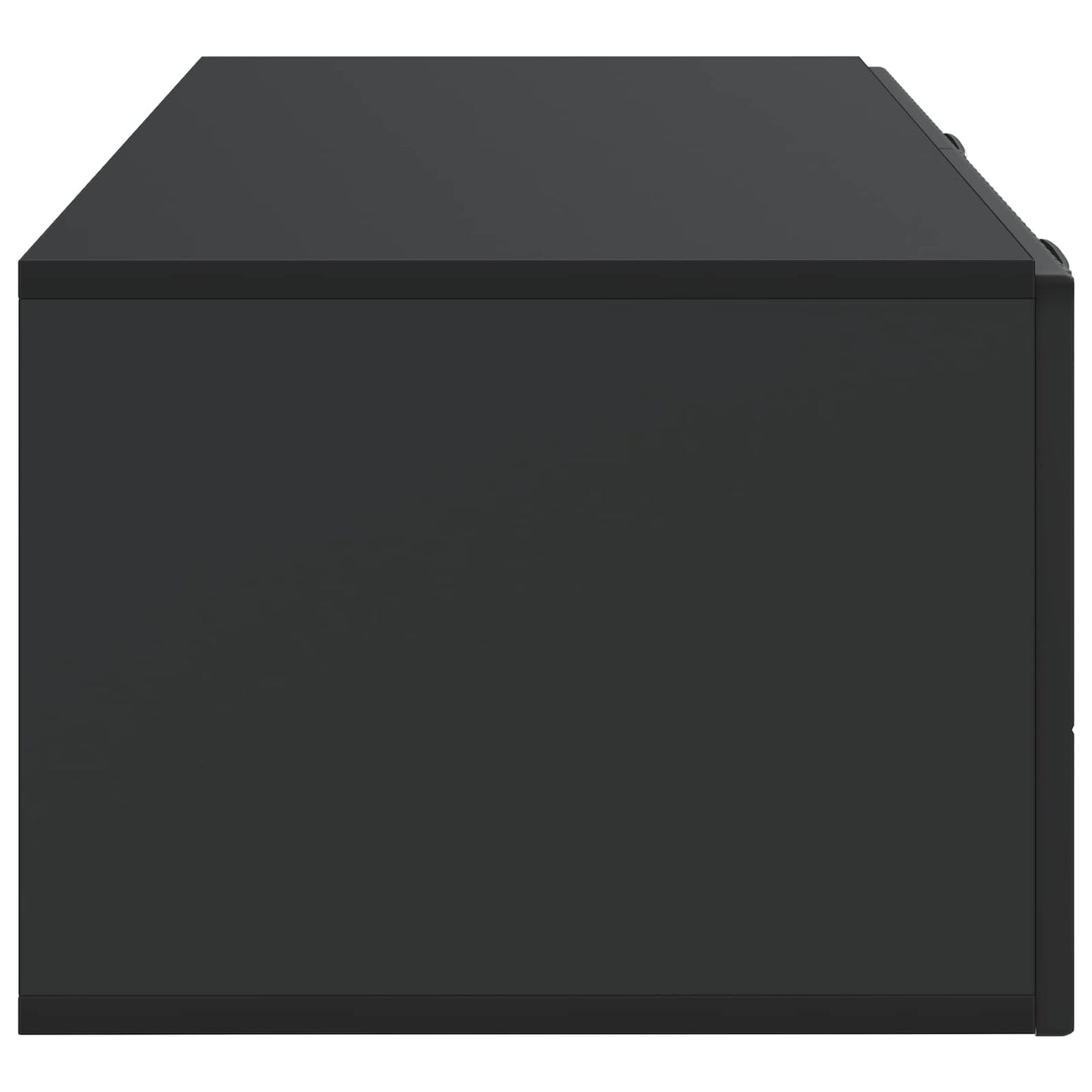 Wall-Mounted TV Cabinet Black 78.5 x 41 x 30 cm Engineered Wood