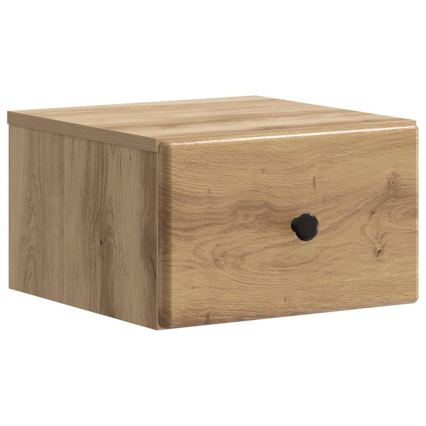 Wall-Mounted Bedside Cabinet Artisan Oak 34.5 x 33 x 20 cm