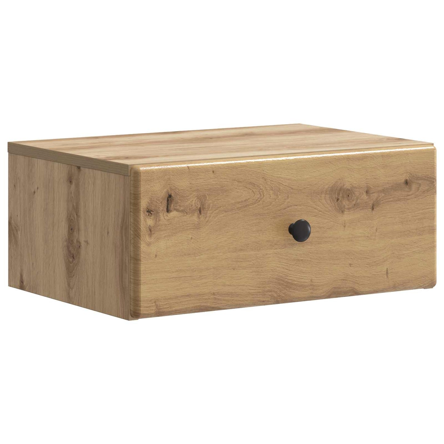 Wall-Mounted Bedside Cabinet Artisan Oak 49 x 34.5 x 20 cm