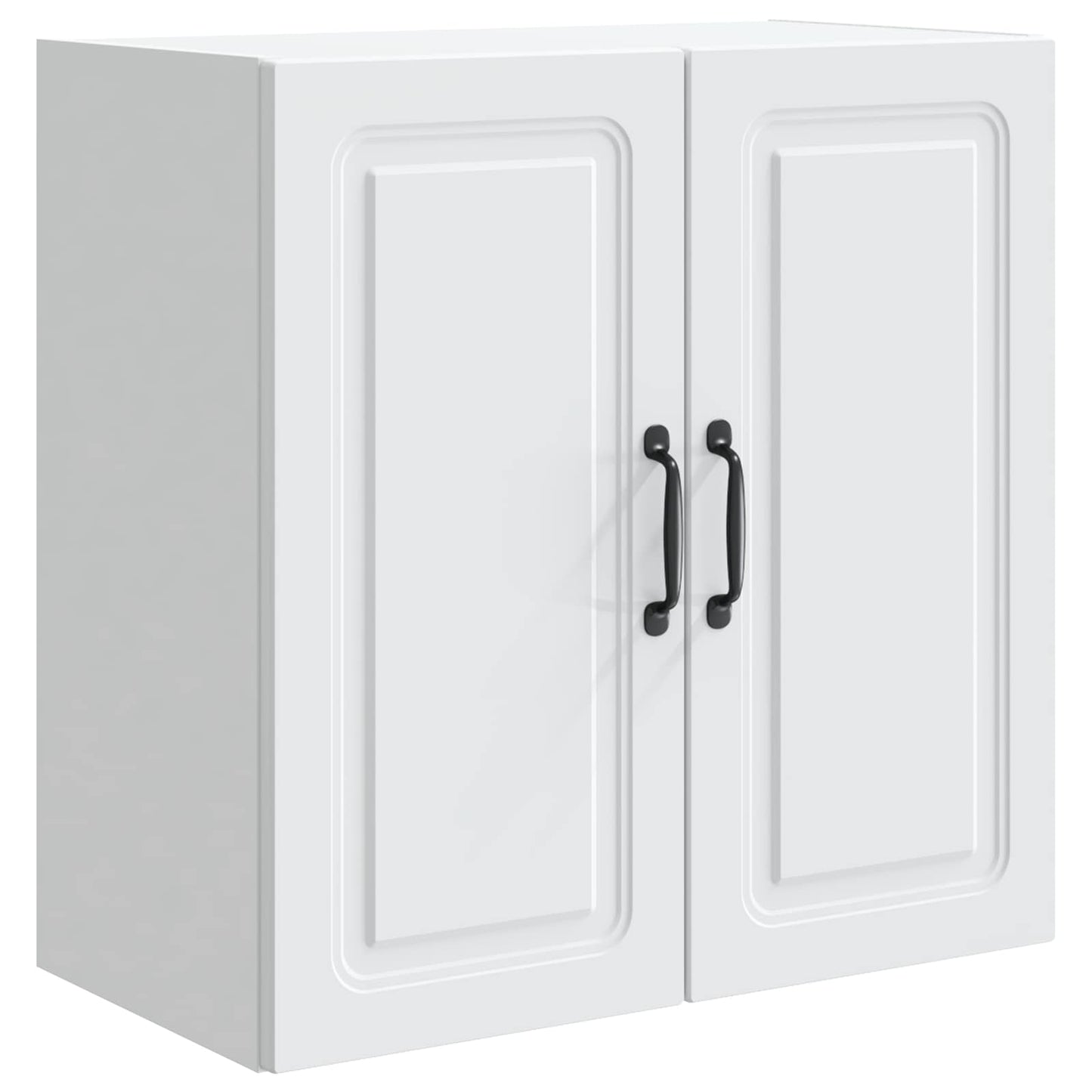 Wall-Mounted Cabinet 59 x 31 x 60 cm Engineered Wood White