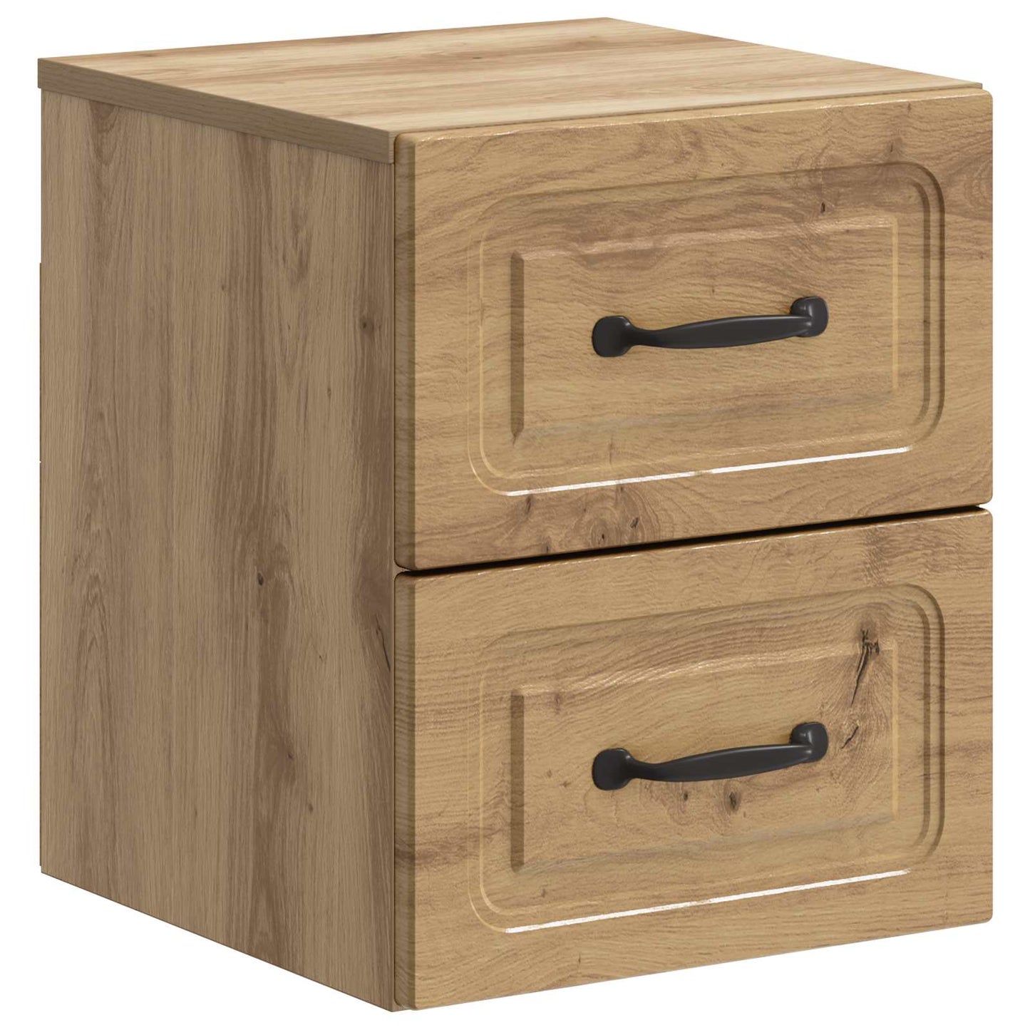 Wall-Mounted Bedside Cabinet Artisan Oak 34.5 x 33 x 40 cm