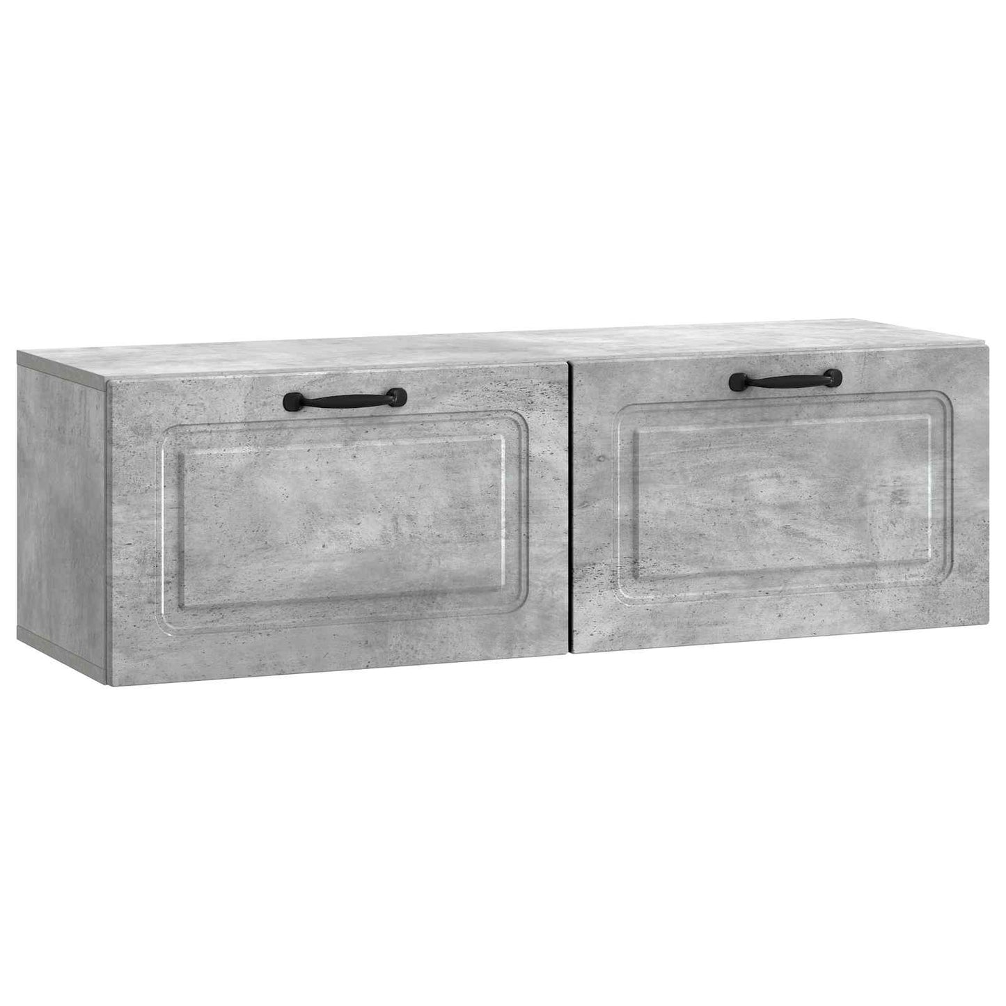 Wall-Mounted TV Cabinet Concrete Grey 98 x 31 x 30 cm