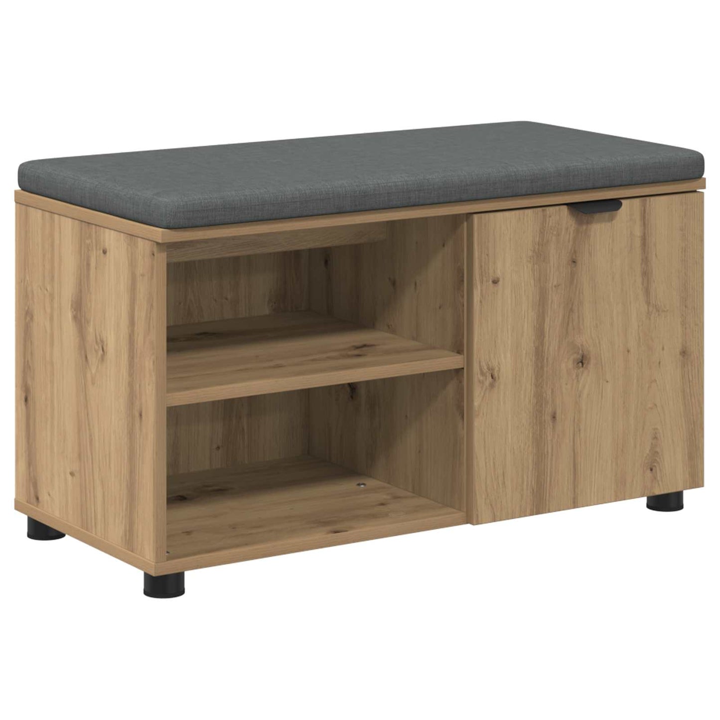 Hall Bench Artisan Oak 80 x 38 x 46 cm