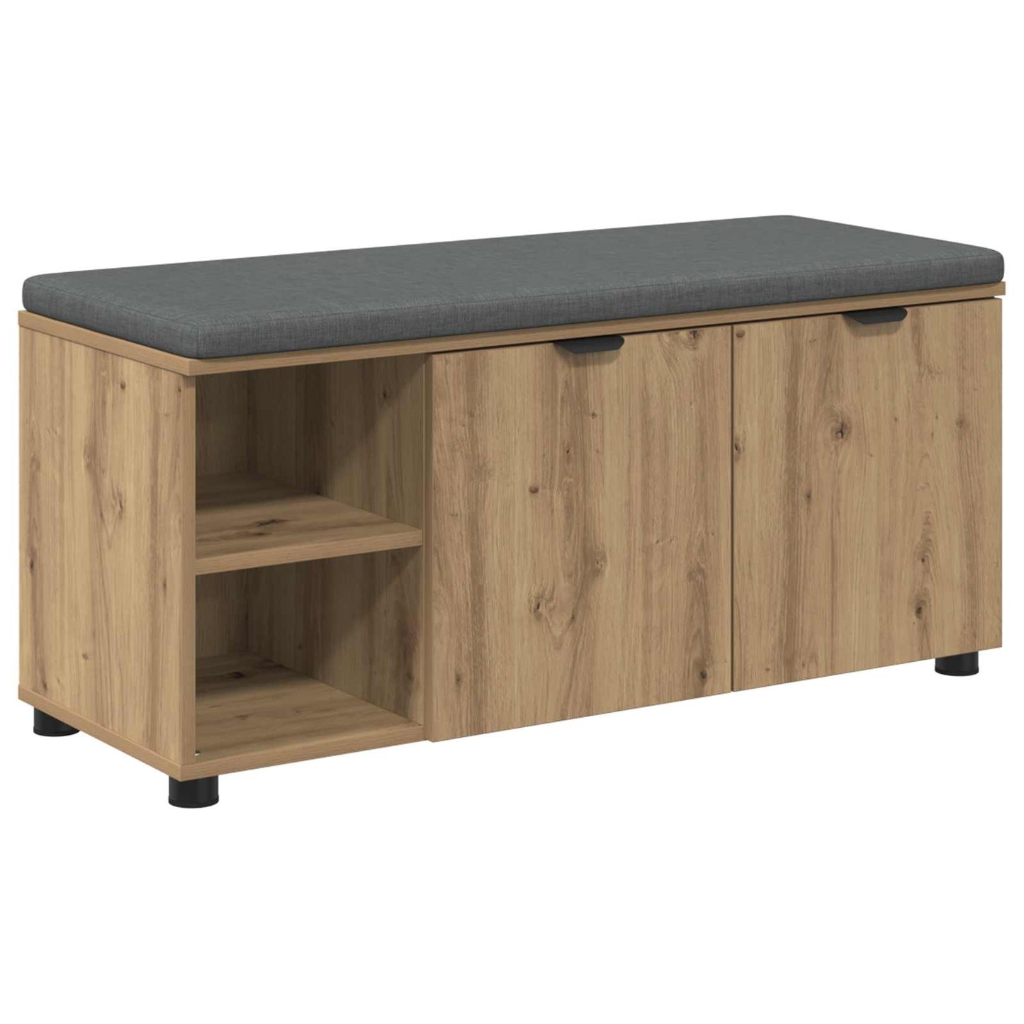 Hall Bench Artisan Oak 100 x 38 x 46 cm