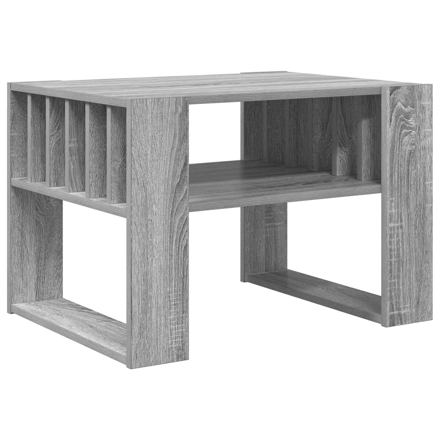 Coffee Table Grey Sonoma 66 x 49.5 x 45 cm Engineered Wood