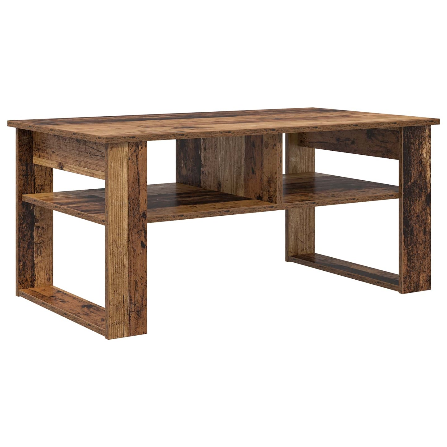Coffee Table Old Wood 96 x 54 x 44 cm Engineered Wood