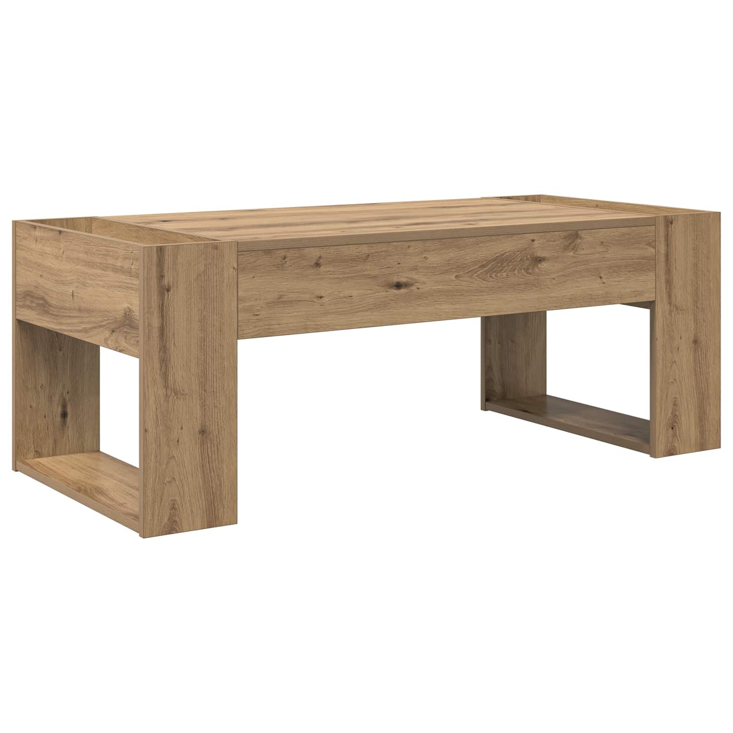 Coffee Table Artisan Oak 110 x 50 x 41 cm Engineered Wood