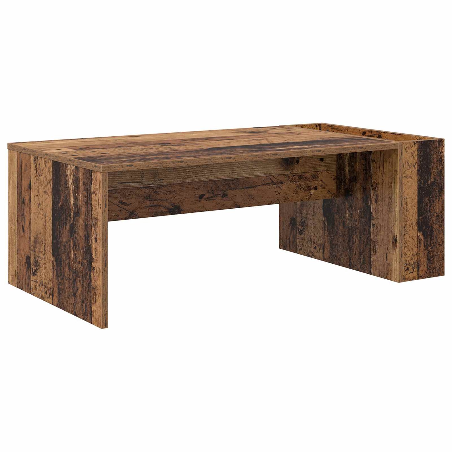 Coffee Table Old Wood 95 x 50 x 34 cm Engineered Wood