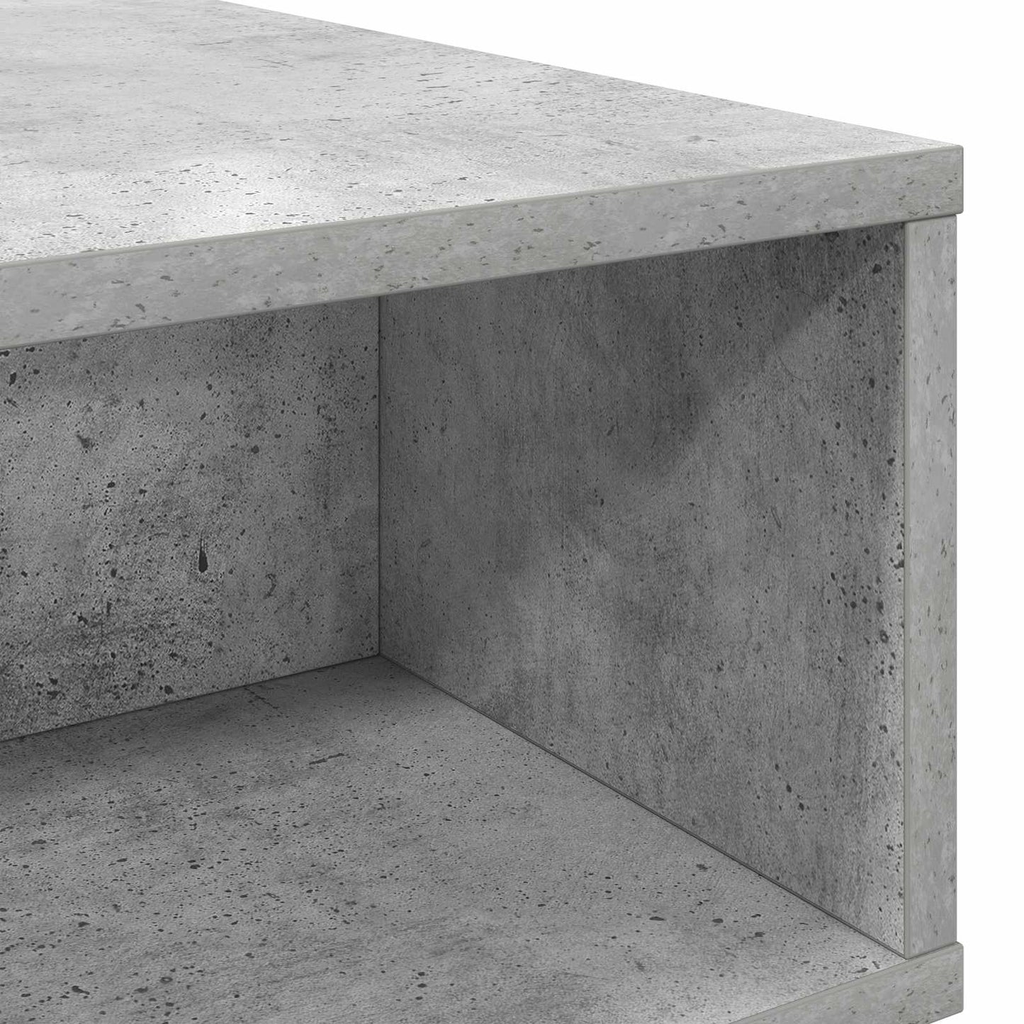 Coffee Table Concrete Grey 100 x 46 x 35 cm Engineered Wood